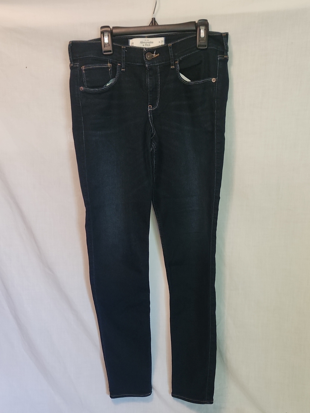 Abercrombie & Fitch Slim Dark Indigo Skinny Jeans